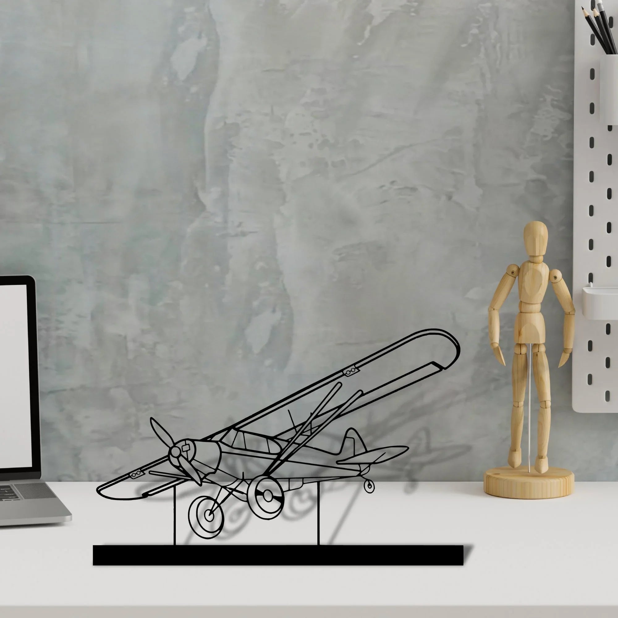 180-skywagon-4 Silhouette Metal Art Stand - Turbo Silhouette