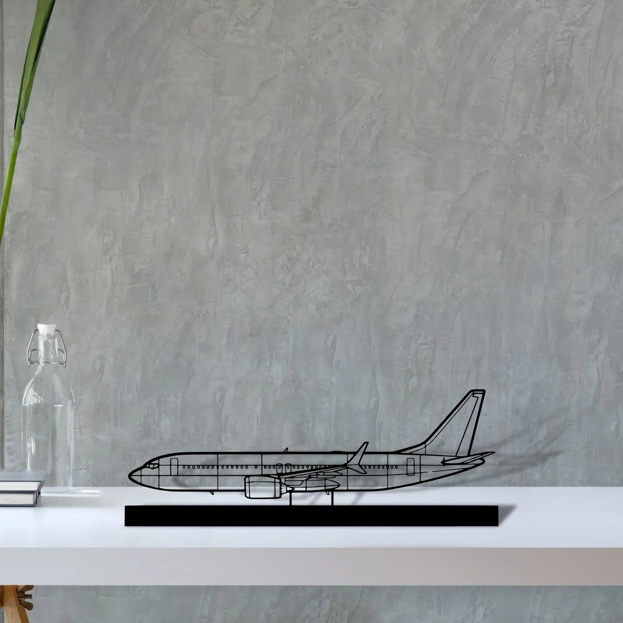 737-2 Silhouette Metal Art Stand - Turbo Silhouette