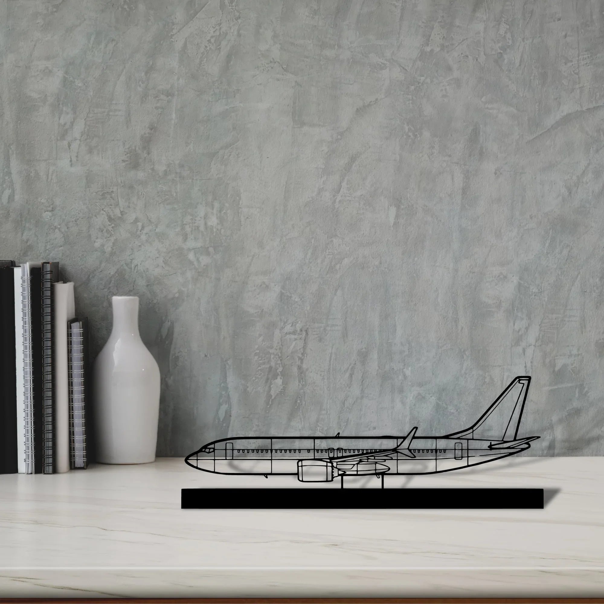 737-2 Silhouette Metal Art Stand - Turbo Silhouette