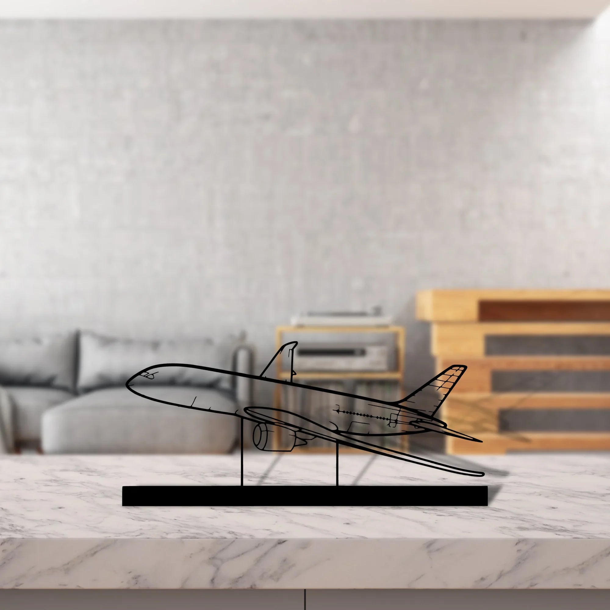 787-2 Silhouette Metal Art Stand - Turbo Silhouette