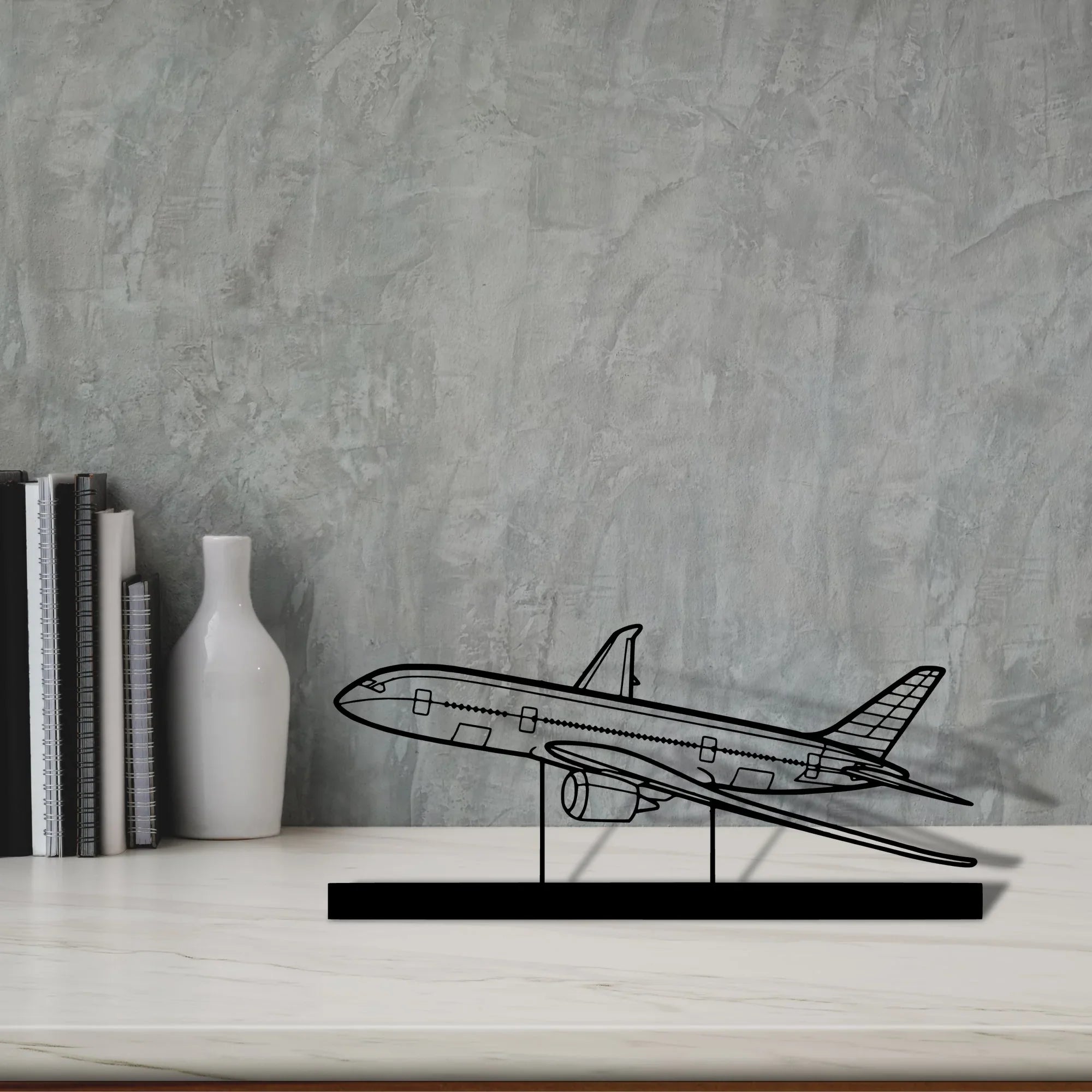 787 Silhouette Metal Art Stand - Turbo Silhouette