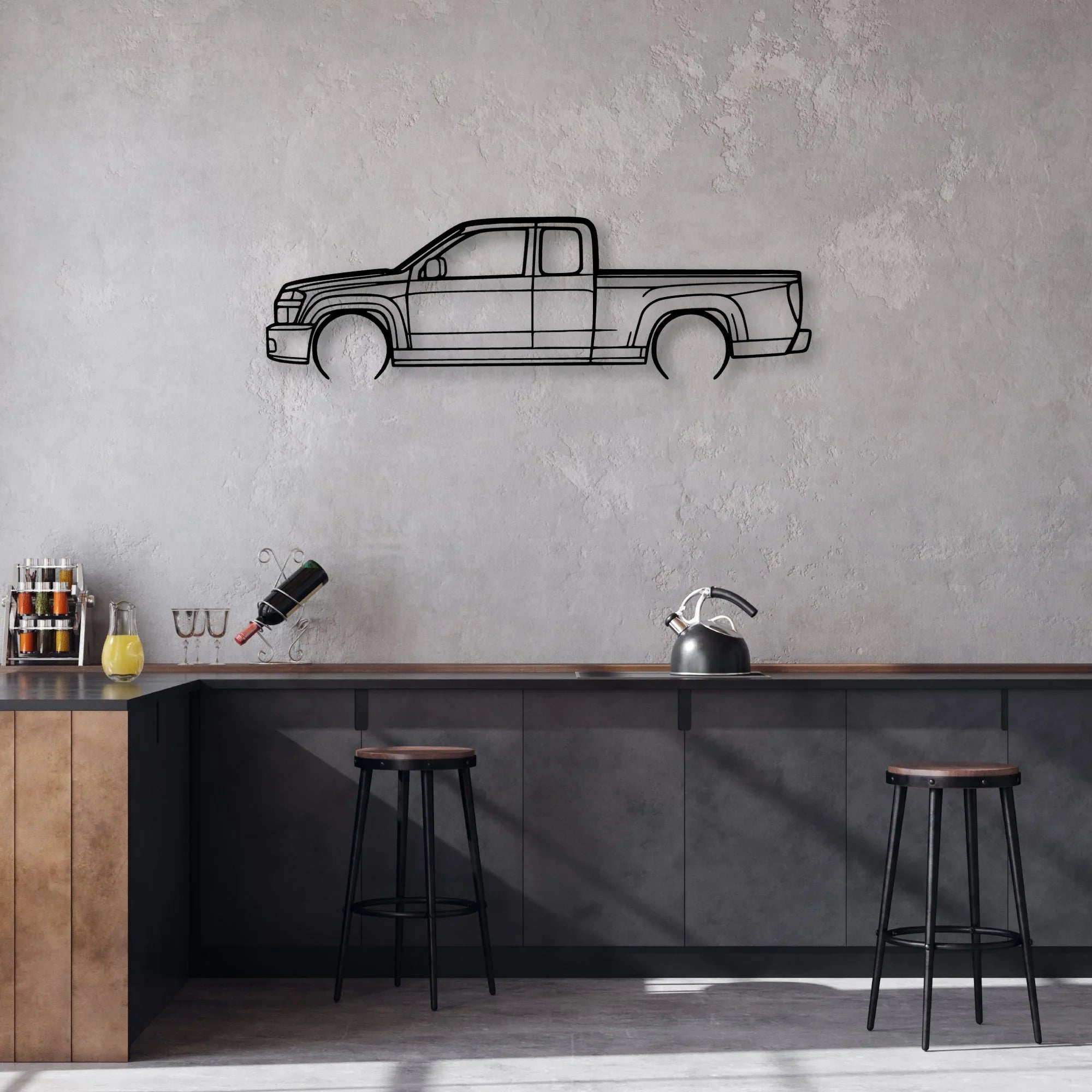 Rado Xtreme 2005 Classic Silhouette Metal Wall Art - Automotive Garage Decor