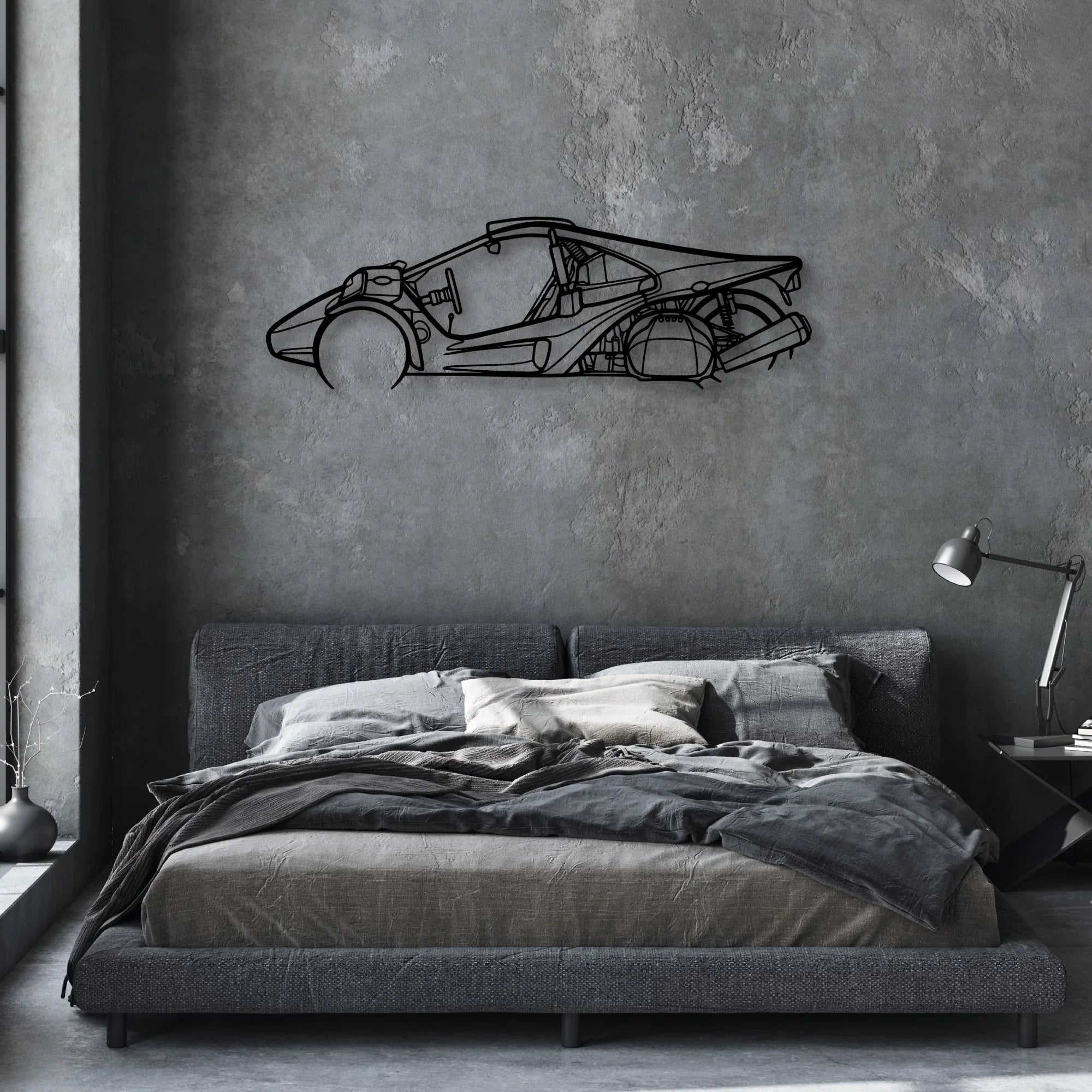 Trex 2022 Classic Silhouette Metal Wall Art - Automotive Garage Decor