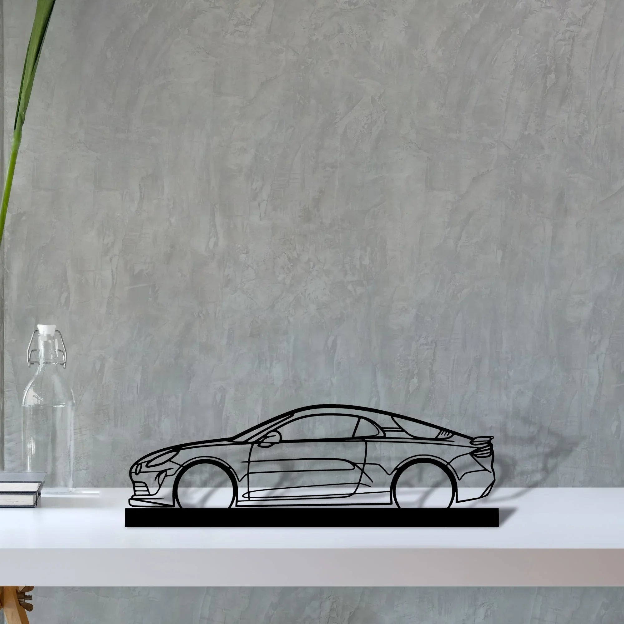 a110 Silhouette Metal Art Stand - Turbo Silhouette