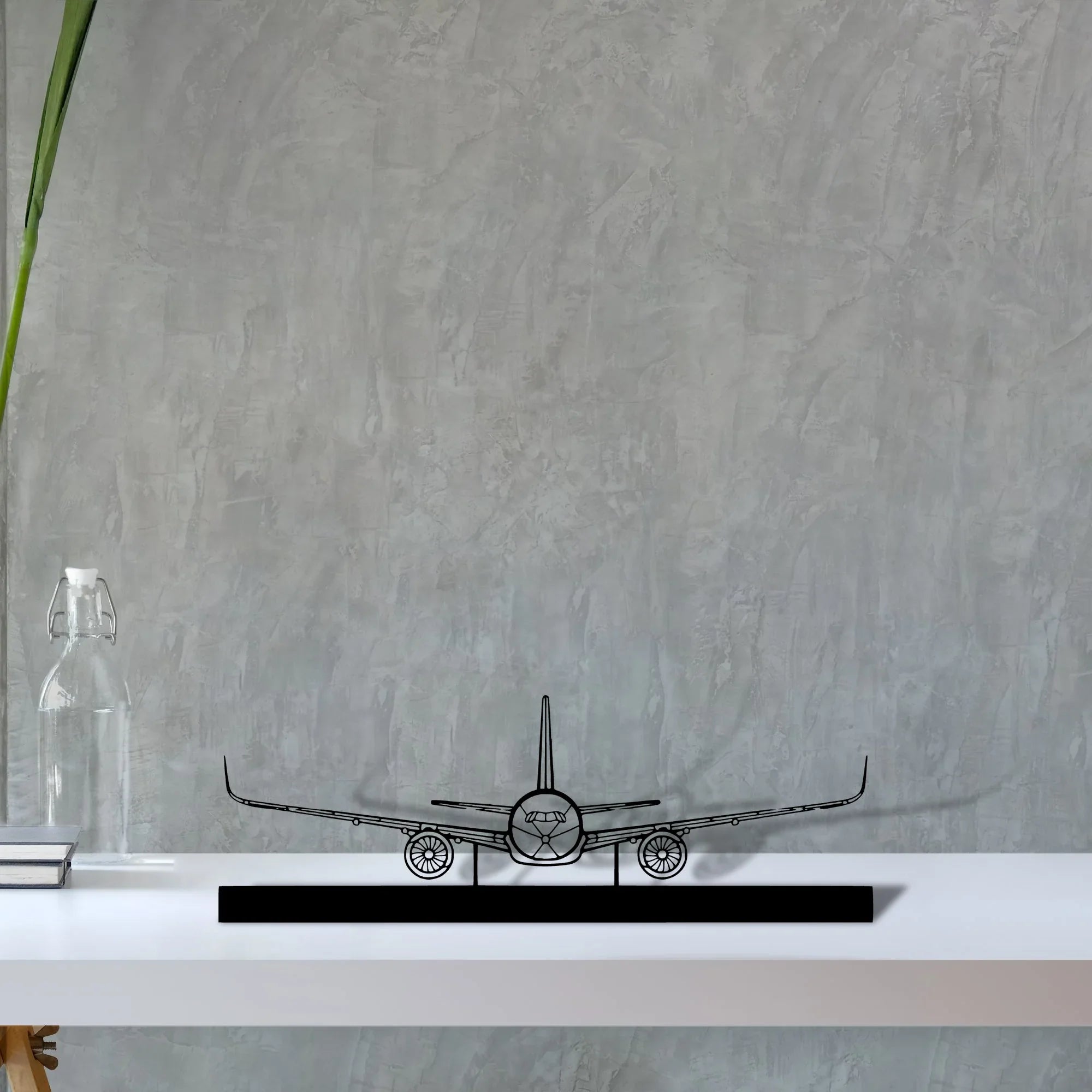 a350-2 Silhouette Metal Art Stand - Turbo Silhouette