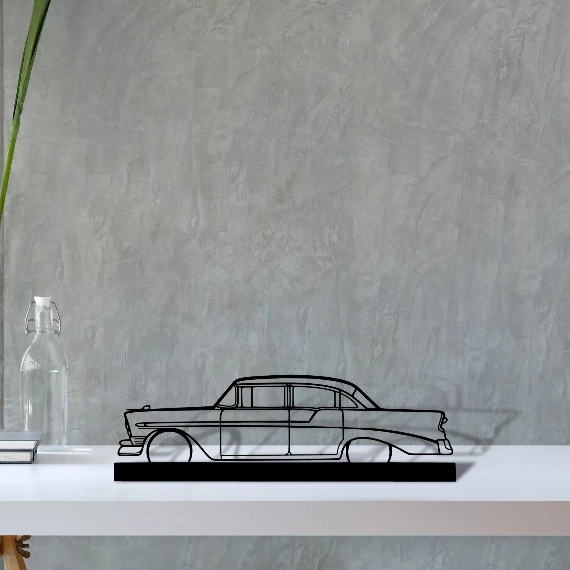 air-1956 Silhouette Metal Art Stand - Turbo Silhouette
