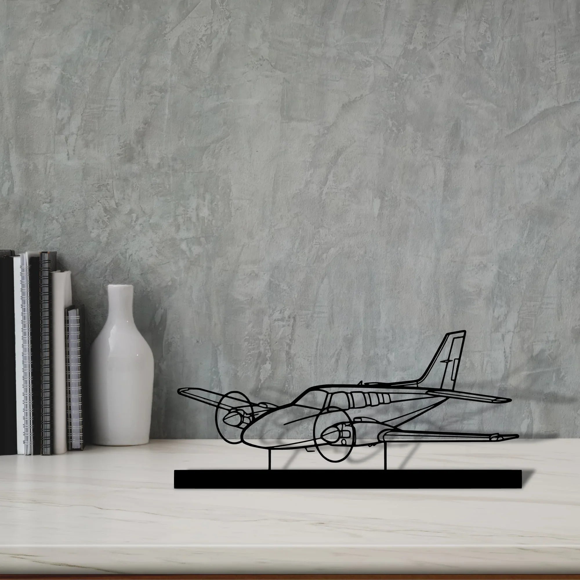 baron-58 Silhouette Metal Art Stand - Turbo Silhouette
