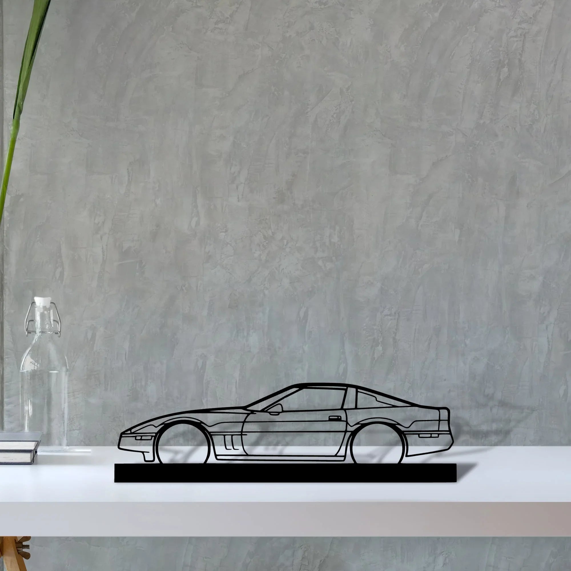 c4 Silhouette Metal Art Stand - Turbo Silhouette