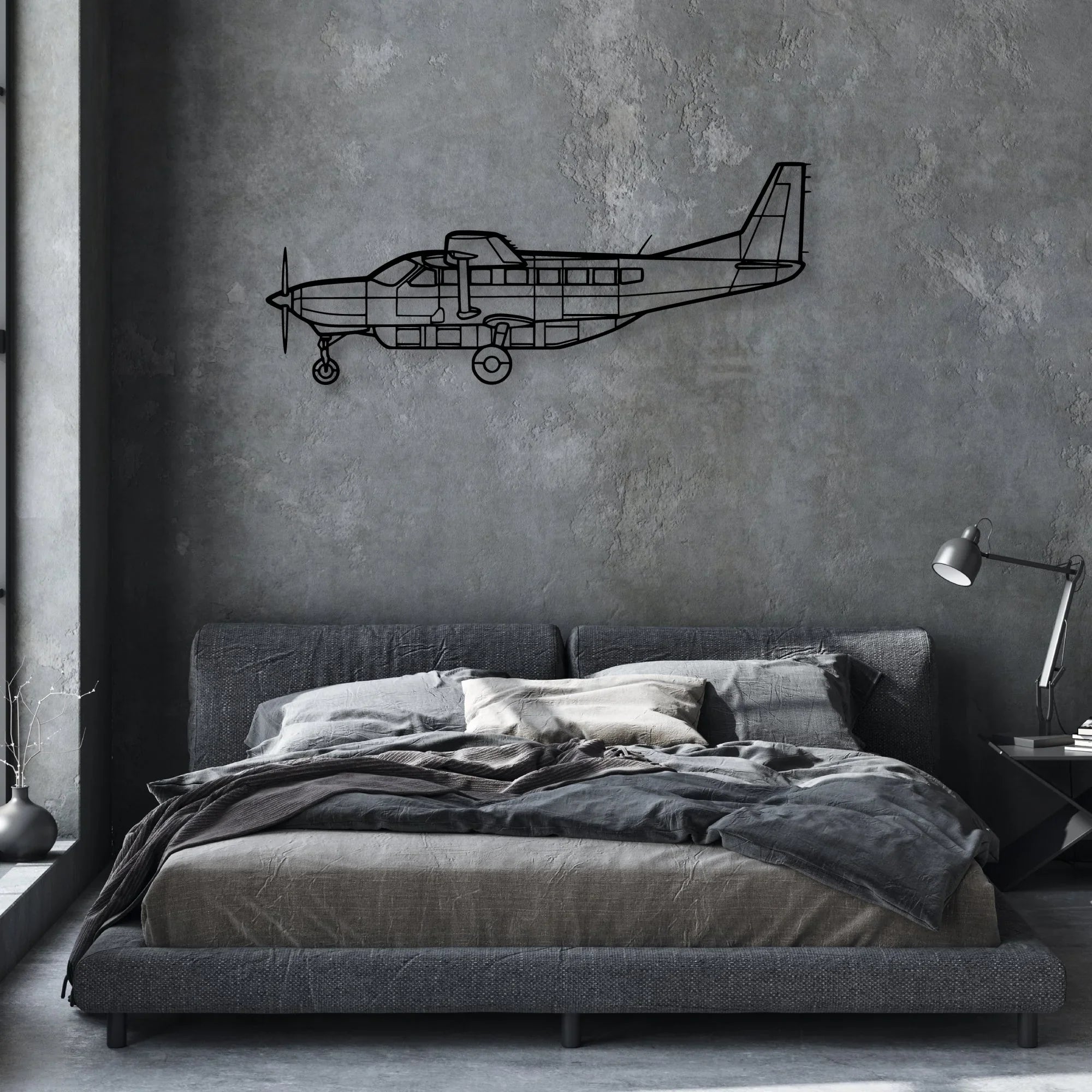 CF-105 Arrow 4 Classic Aircraft Silhouette Metal Wall Art - Aviation Hangar Decor