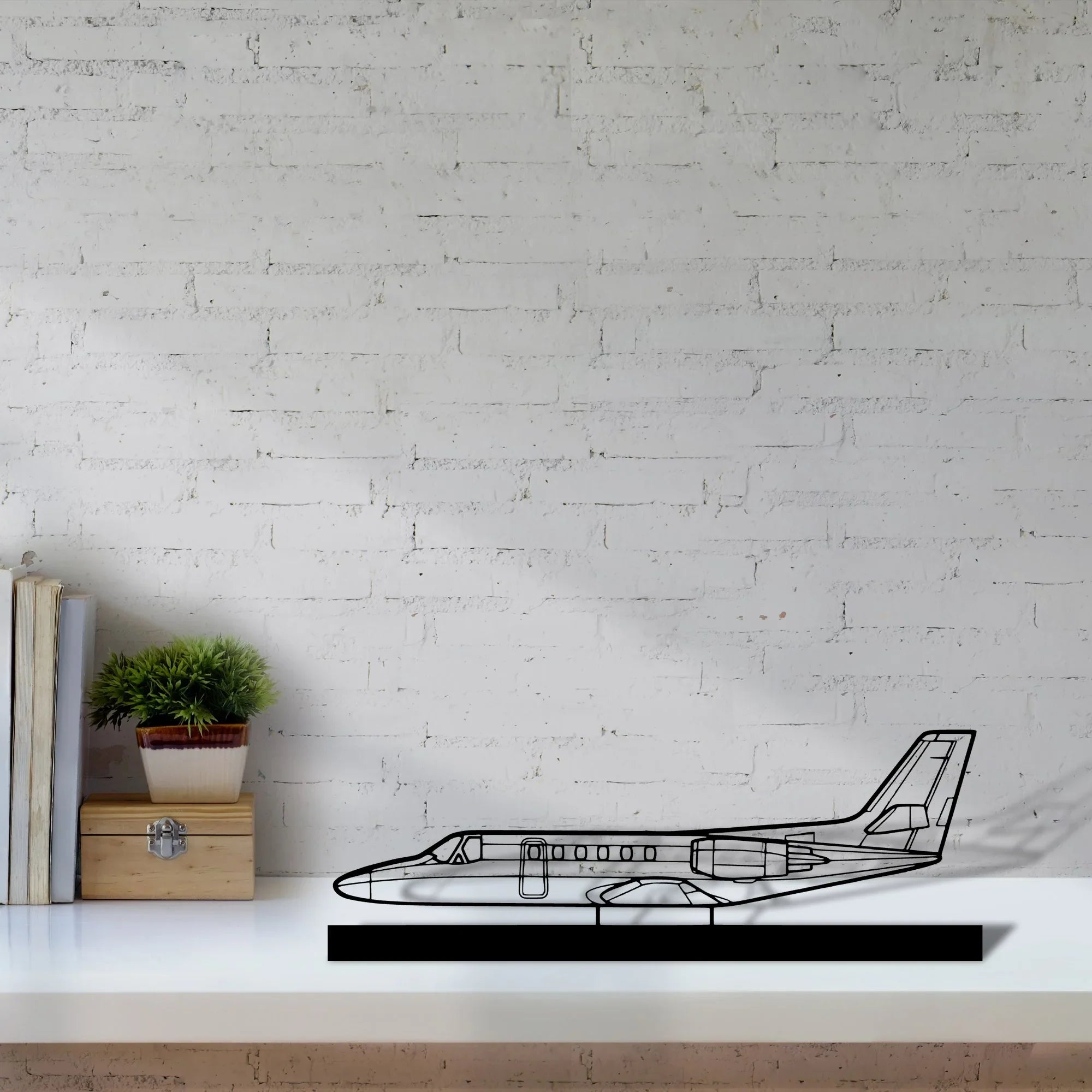 citation-ii-2 Silhouette Metal Art Stand - Turbo Silhouette