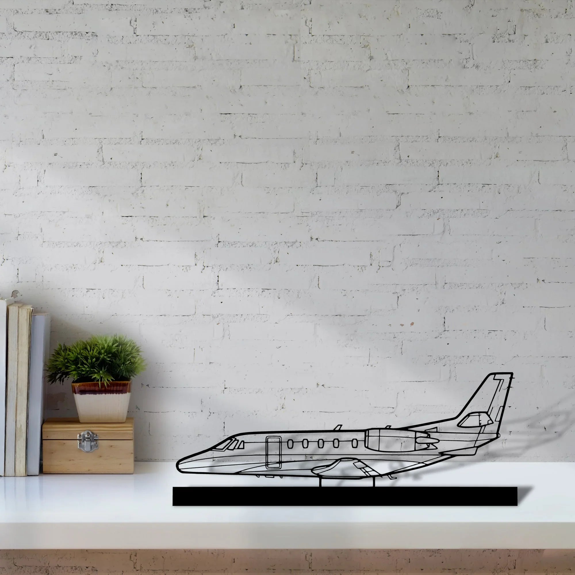 citation-xls-2 Silhouette Metal Art Stand - Turbo Silhouette