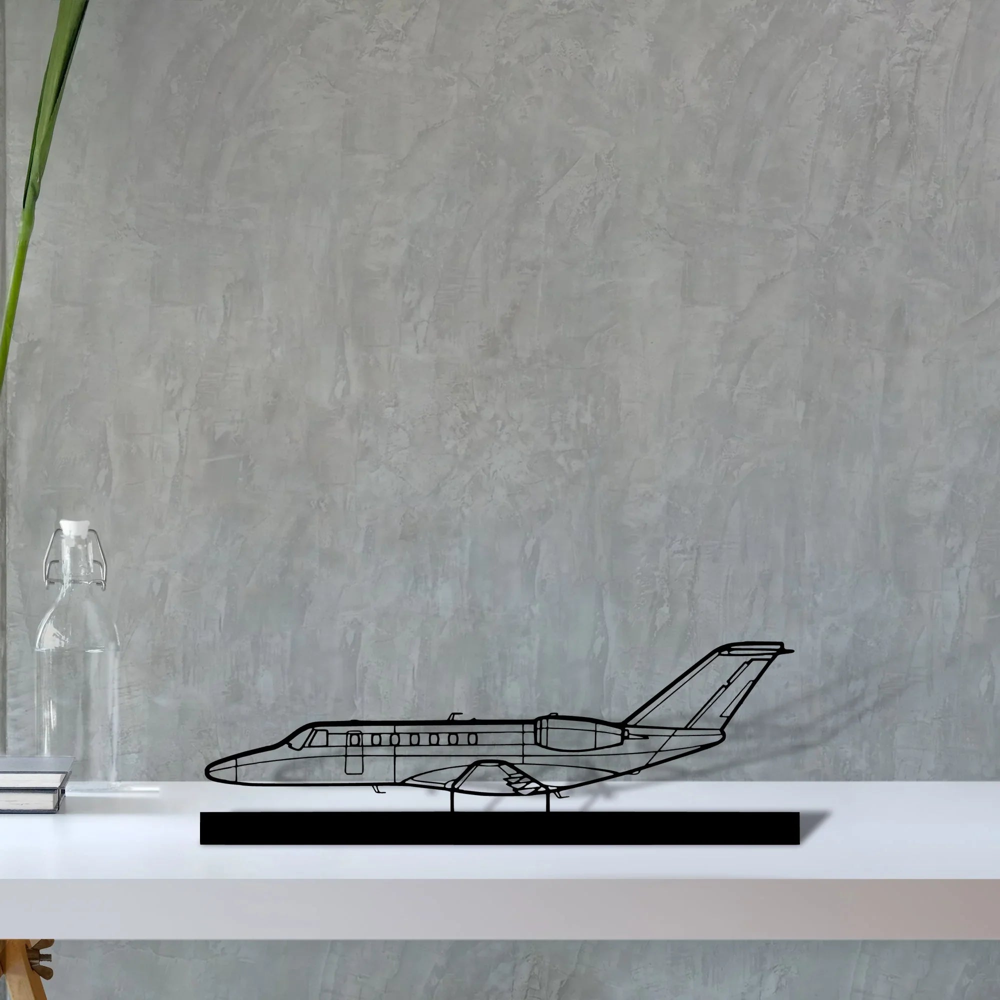 cj3-3 Silhouette Metal Art Stand - Turbo Silhouette