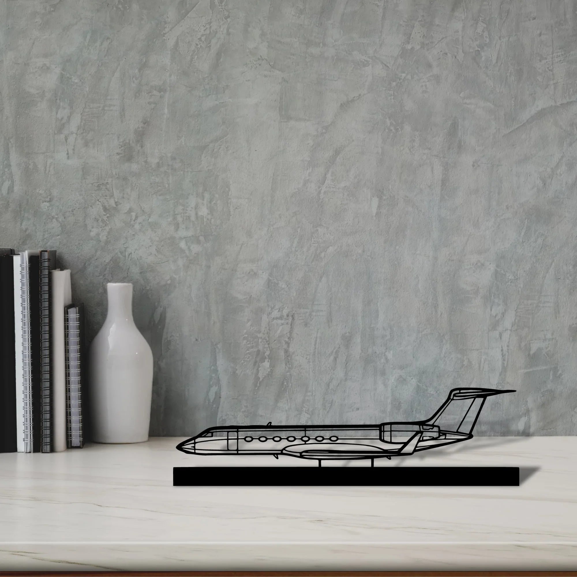 g550-3 Silhouette Metal Art Stand - Turbo Silhouette