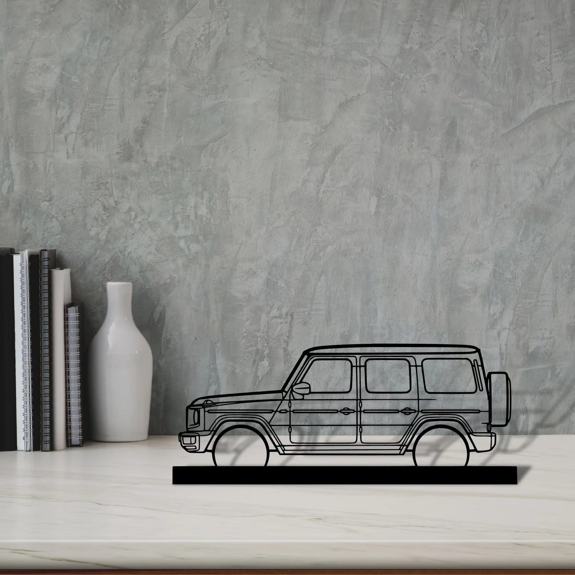 g63-amg-2021 Silhouette Metal Art Stand - Turbo Silhouette