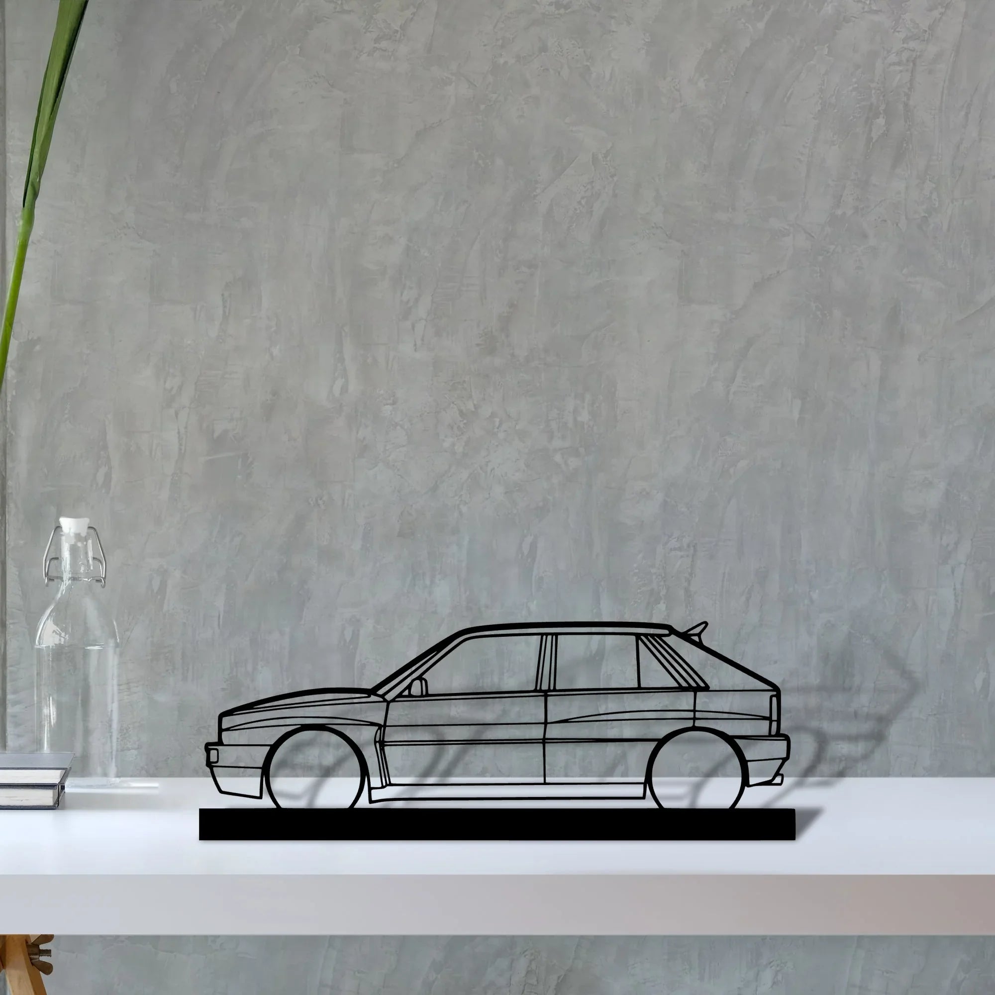 integrale Silhouette Metal Art Stand - Turbo Silhouette