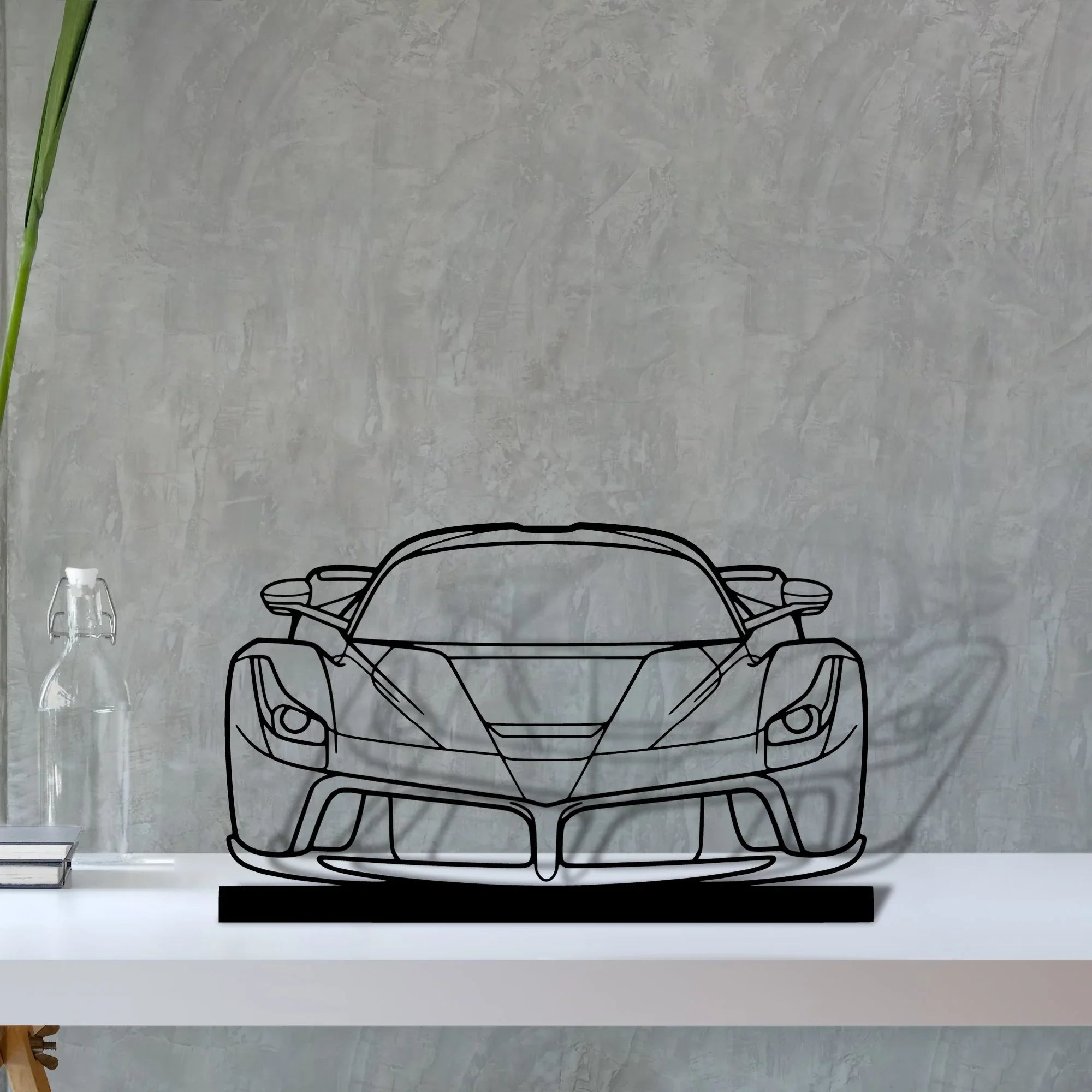 la Silhouette Metal Art Stand - Turbo Silhouette
