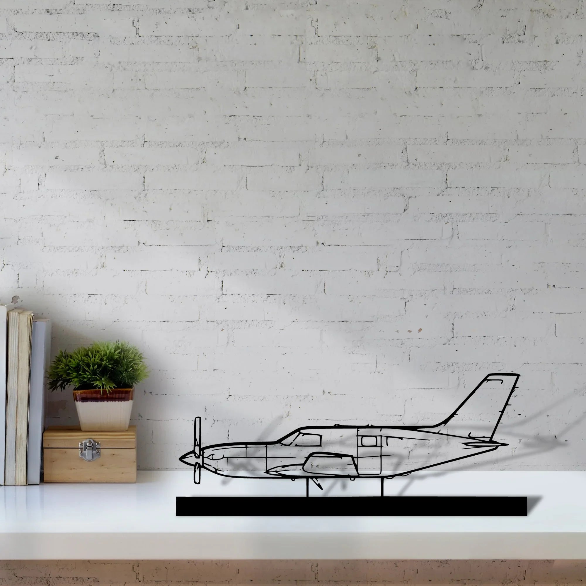 m500-meridian-2 Silhouette Metal Art Stand - Turbo Silhouette