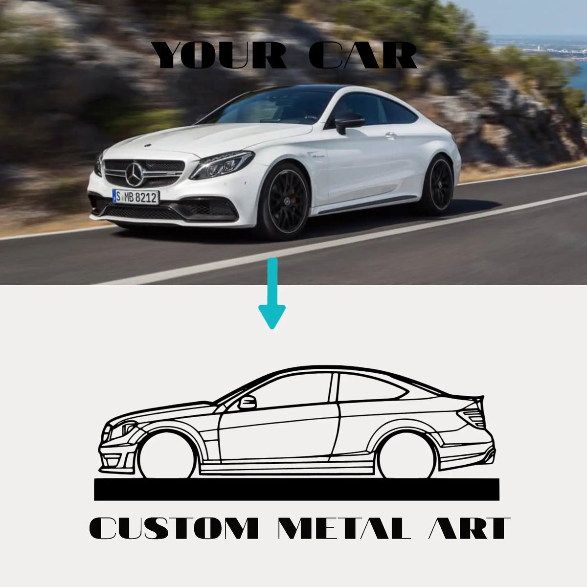 Your Custom Standing Silhouette Metal Art Service