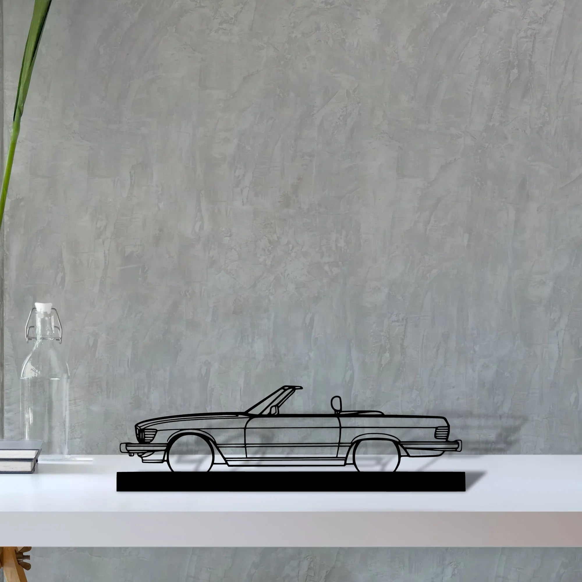 sl-1985 Silhouette Metal Art Stand - Turbo Silhouette