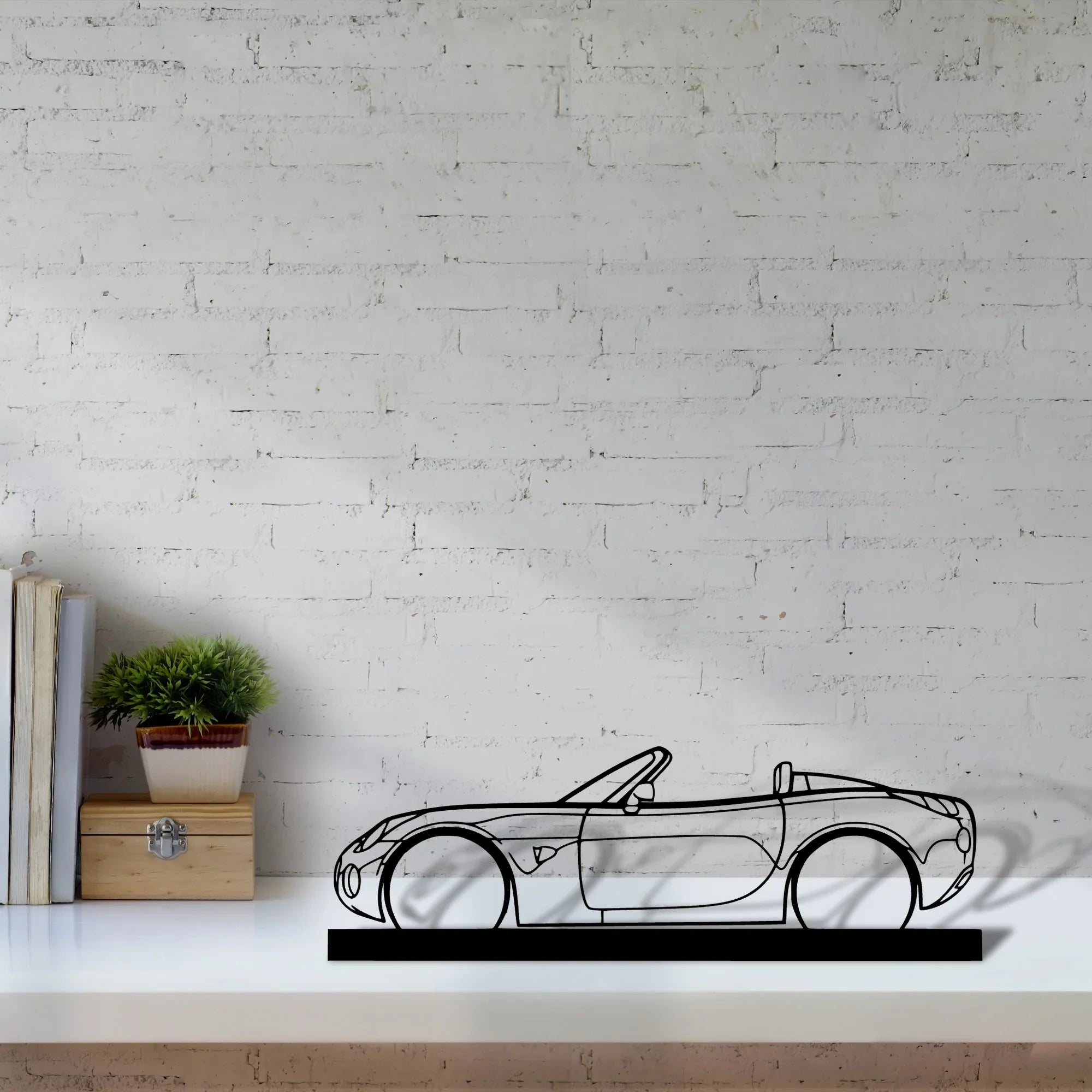 solstice-gxp Silhouette Metal Art Stand - Turbo Silhouette