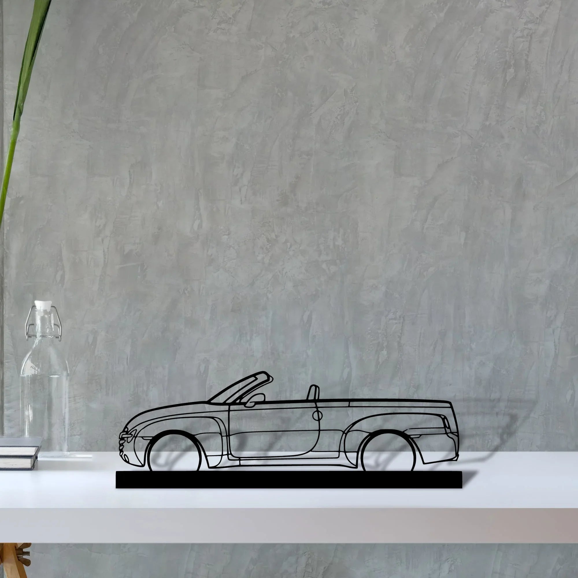 ssr Silhouette Metal Art Stand - Turbo Silhouette