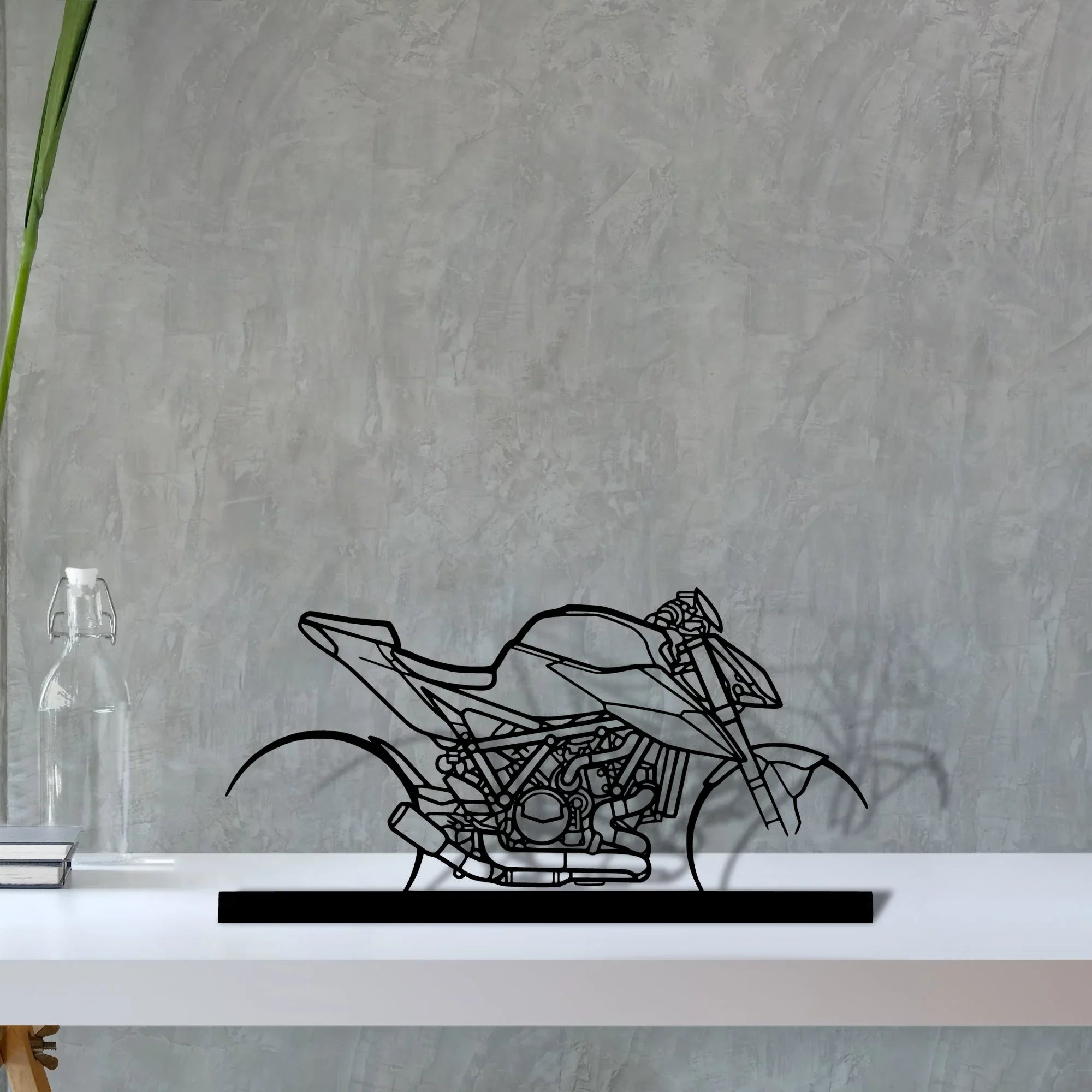 super-duke-r-1290 Silhouette Metal Art Stand - Turbo Silhouette