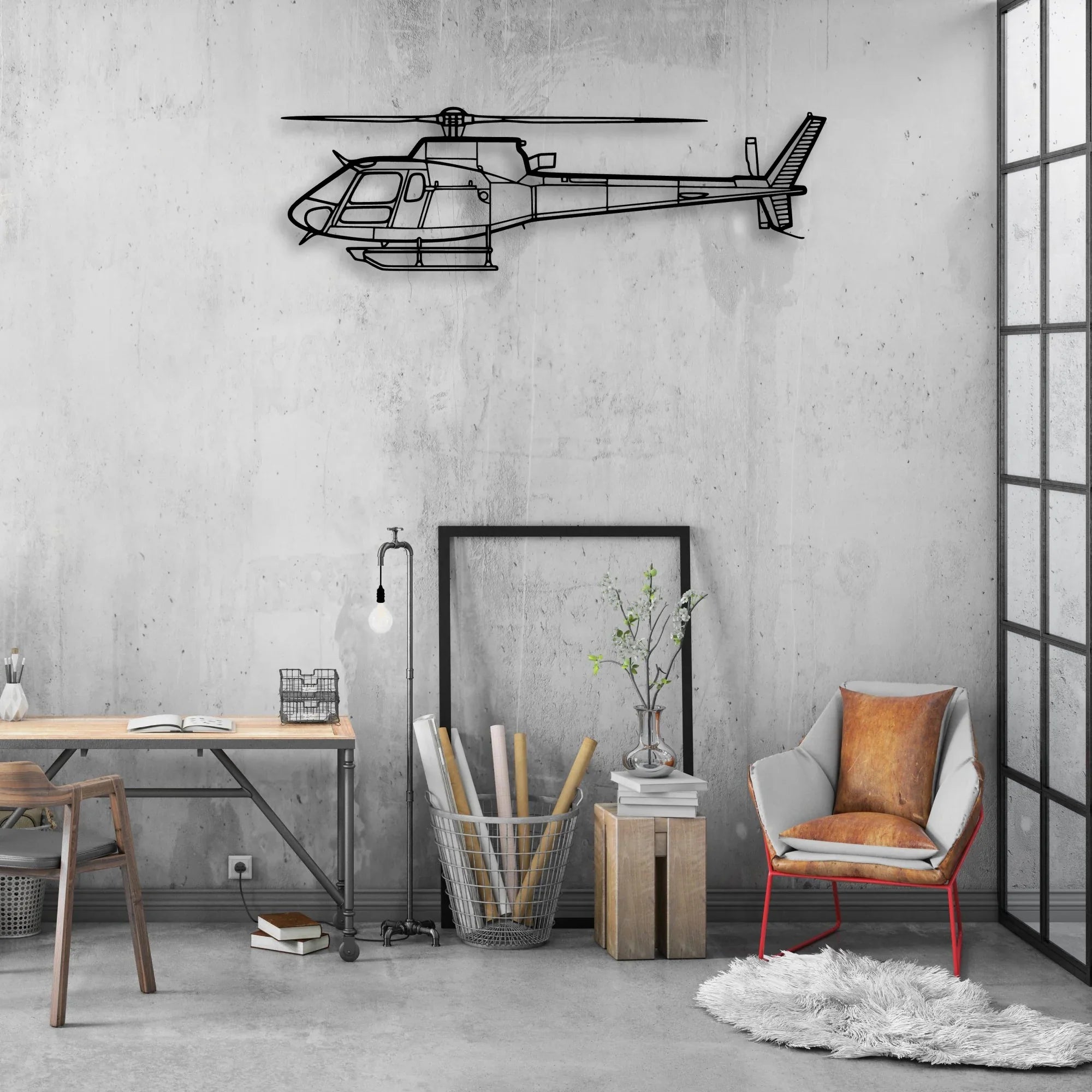 T-6G Texan 2 Classic Aircraft Silhouette Metal Wall Art - Aviation Hangar Decor