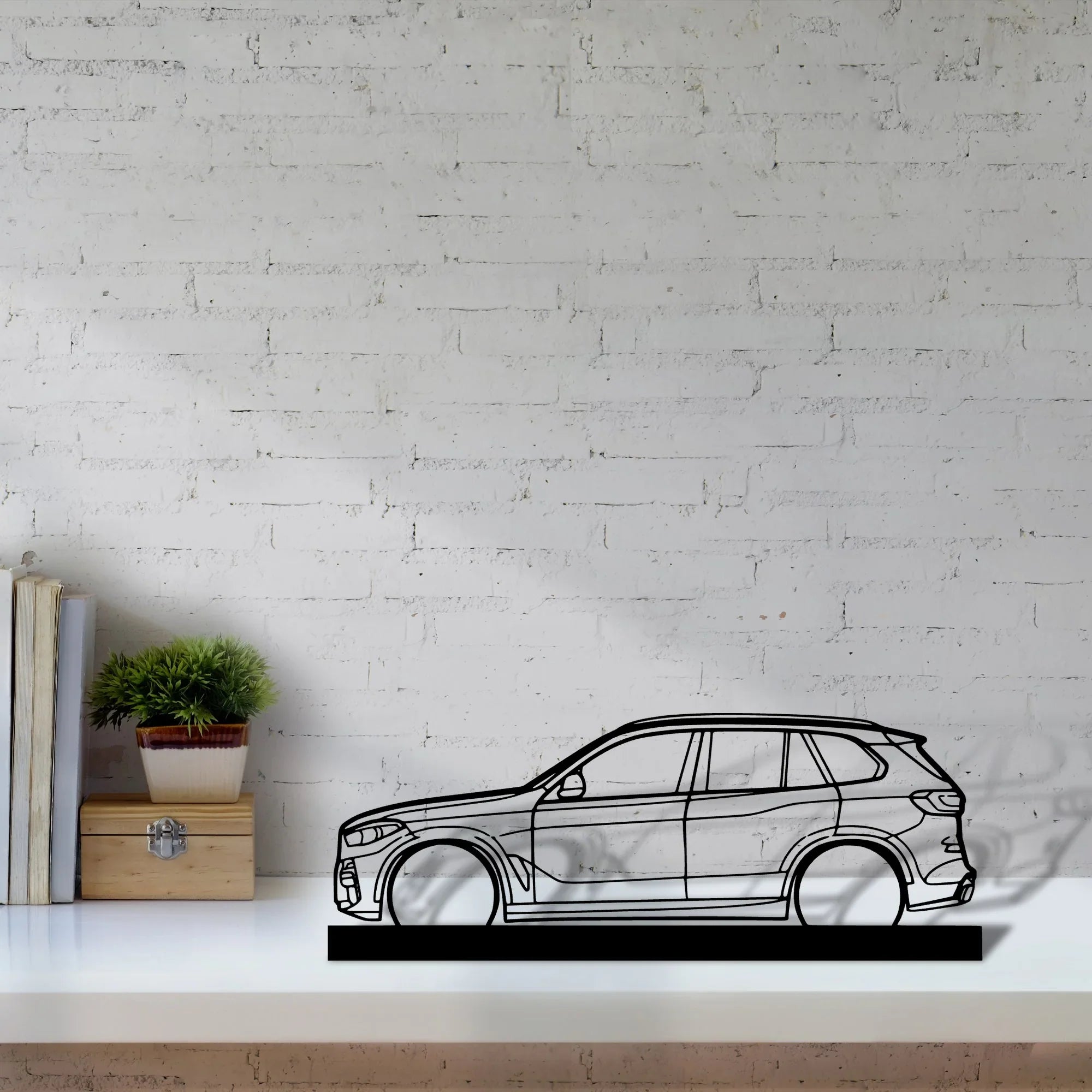 x5-g05 Silhouette Metal Art Stand - Turbo Silhouette
