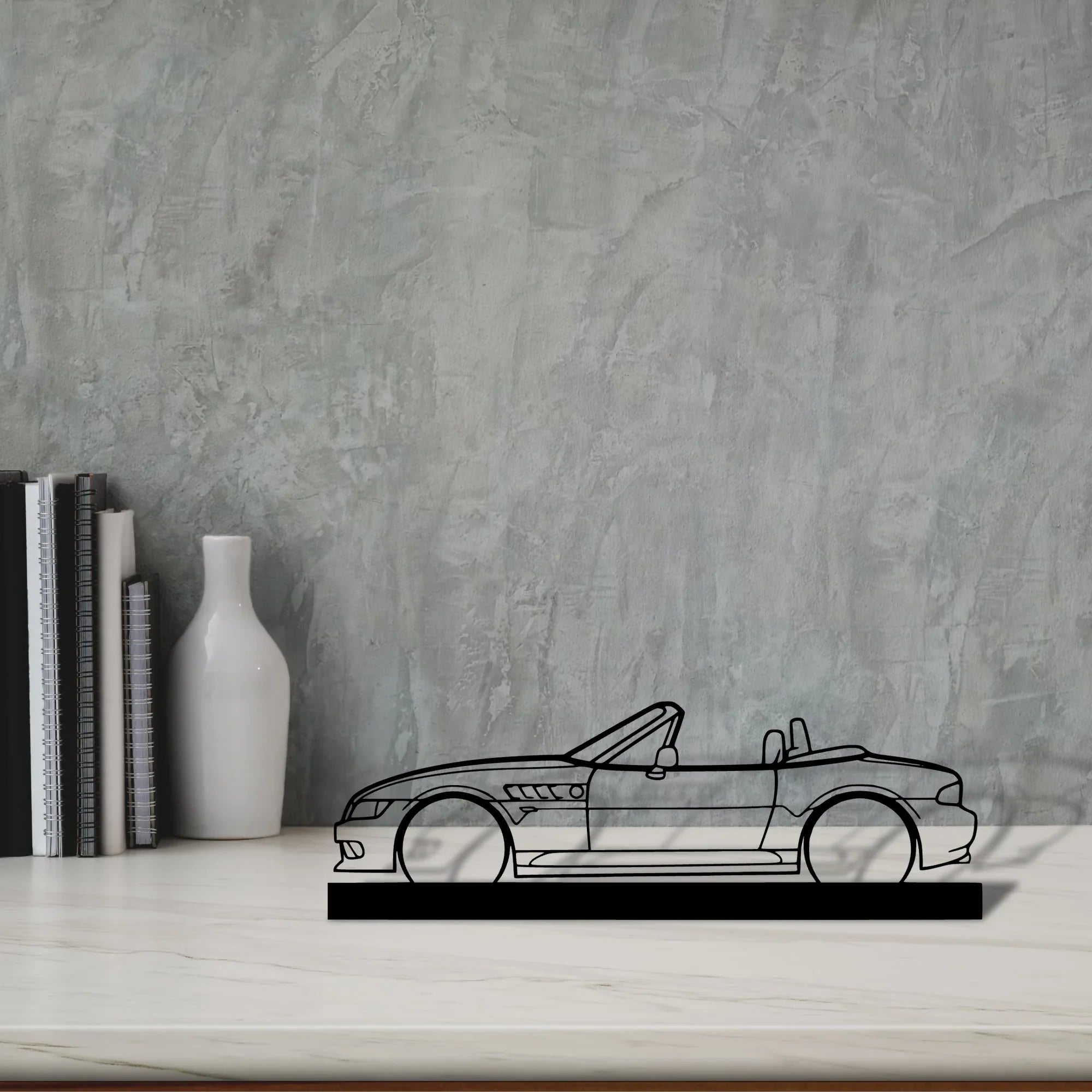 z3 Silhouette Metal Art Stand - Turbo Silhouette