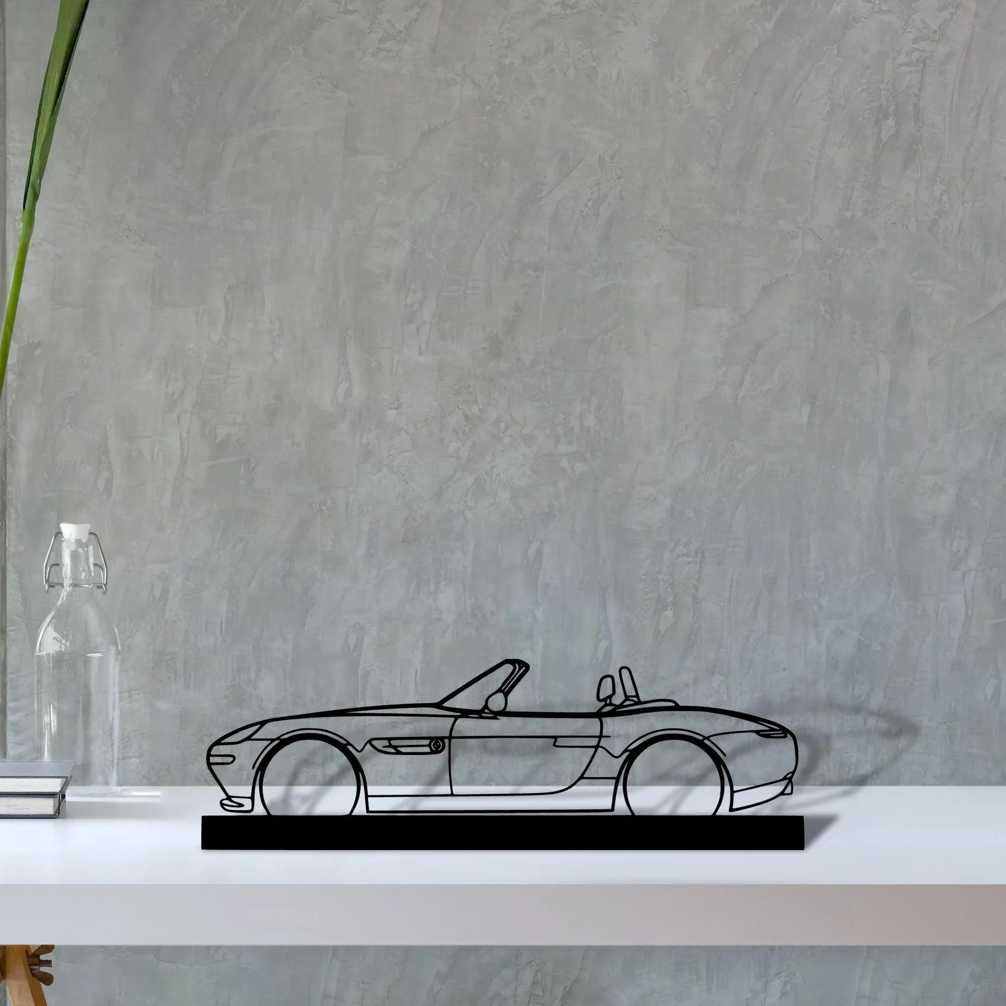 z8 Silhouette Metal Art Stand - Turbo Silhouette