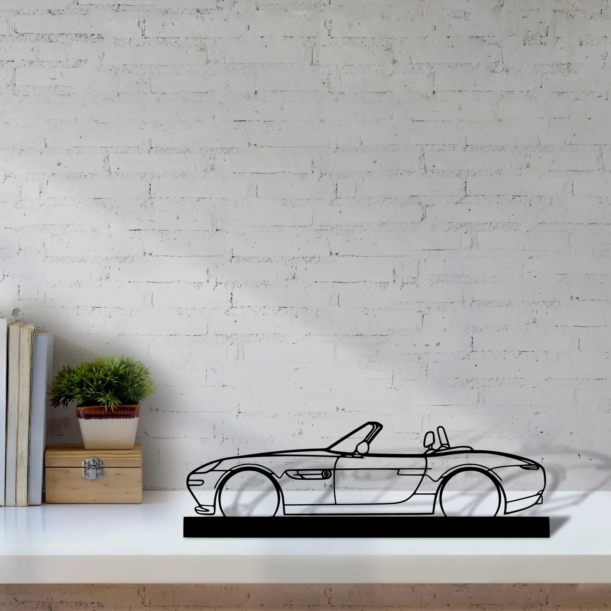 z8 Silhouette Metal Art Stand - Turbo Silhouette