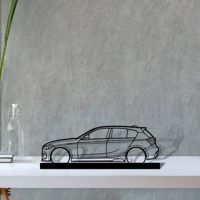 140i-f20 Silhouette Metal Art Stand - Turbo Silhouette
