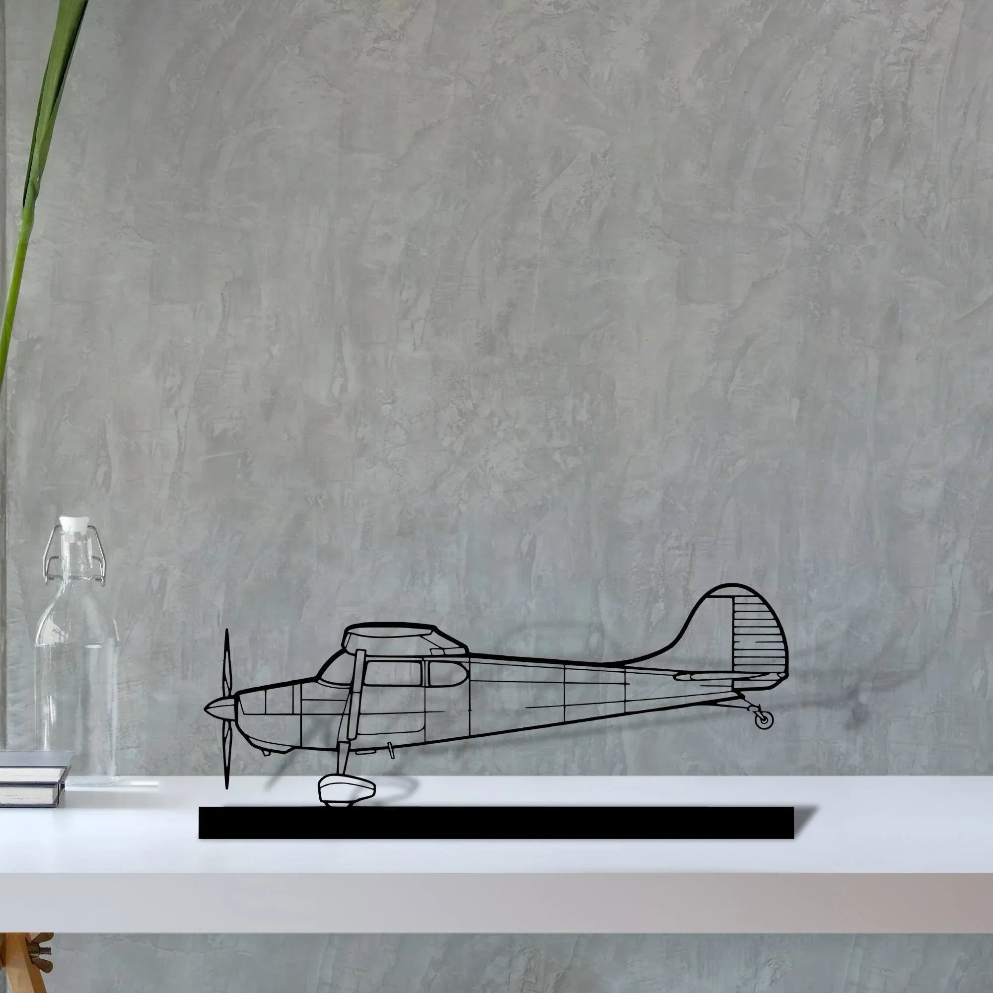 170b-10 Silhouette Metal Art Stand - Turbo Silhouette