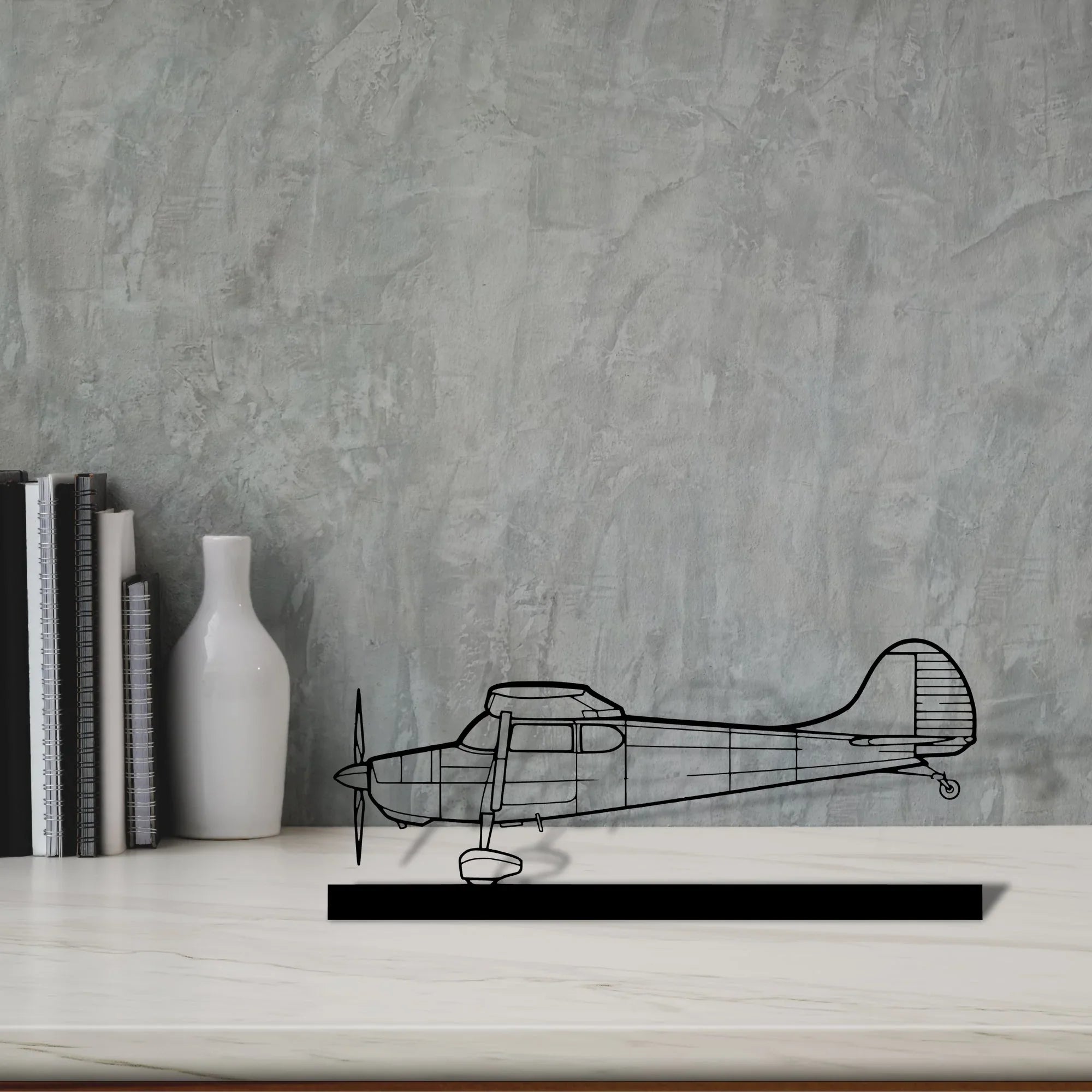 170b-10 Silhouette Metal Art Stand - Turbo Silhouette