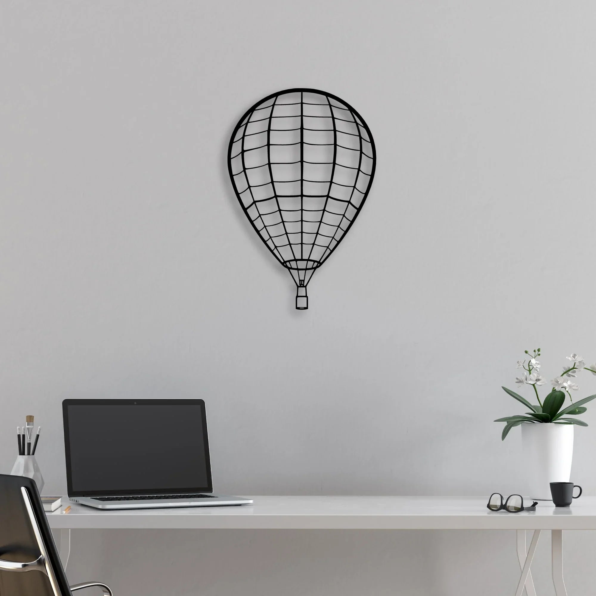 170B 10 Classic Aircraft Silhouette Metal Wall Art - Aviation Hangar Decor