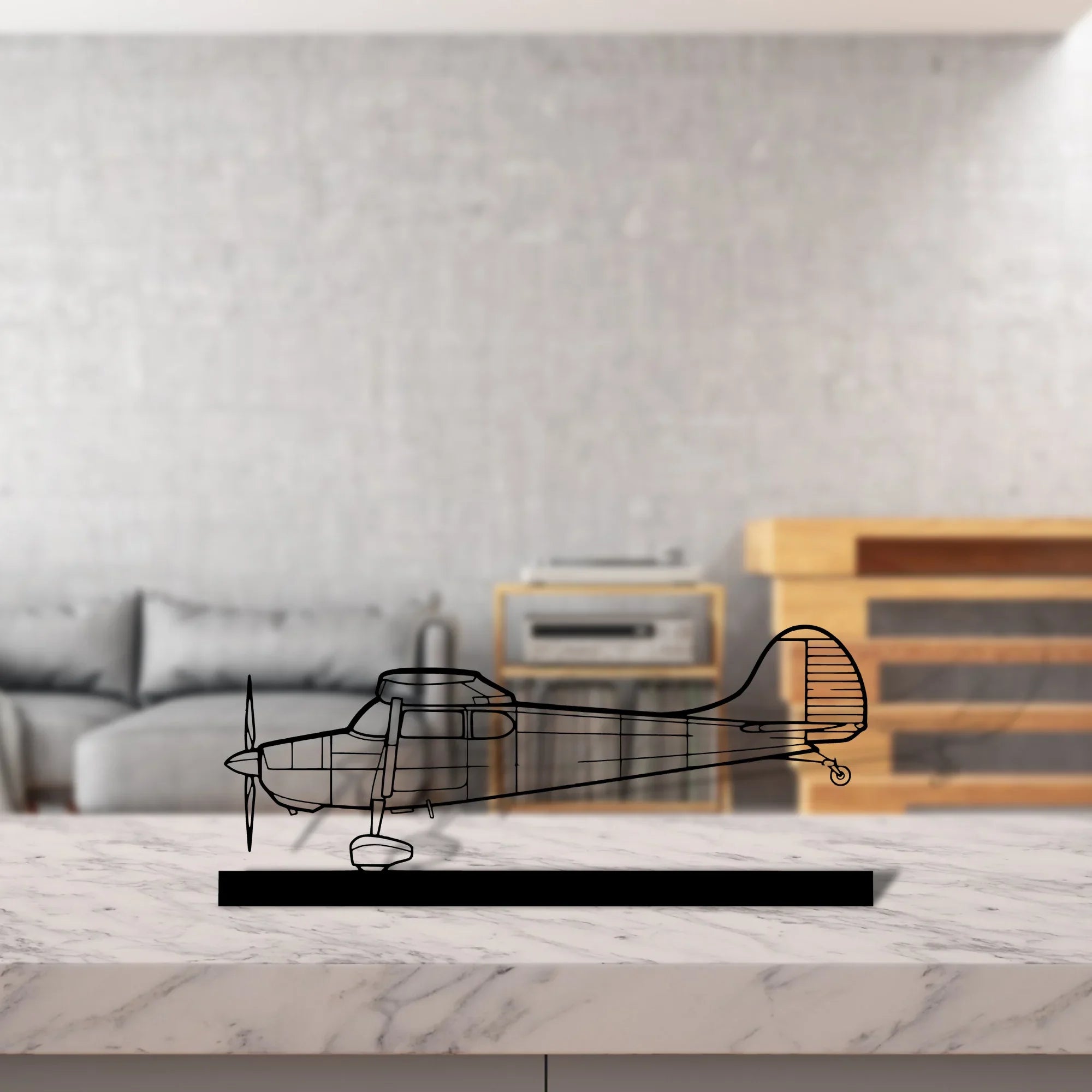 170b-10 Silhouette Metal Art Stand - Turbo Silhouette