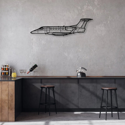 170B Float Classic Aircraft Silhouette Metal Wall Art - Aviation Hangar Decor