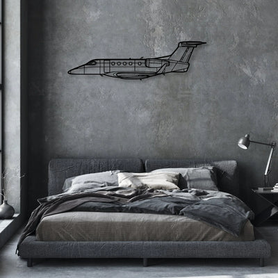 170B Float Classic Aircraft Silhouette Metal Wall Art - Aviation Hangar Decor