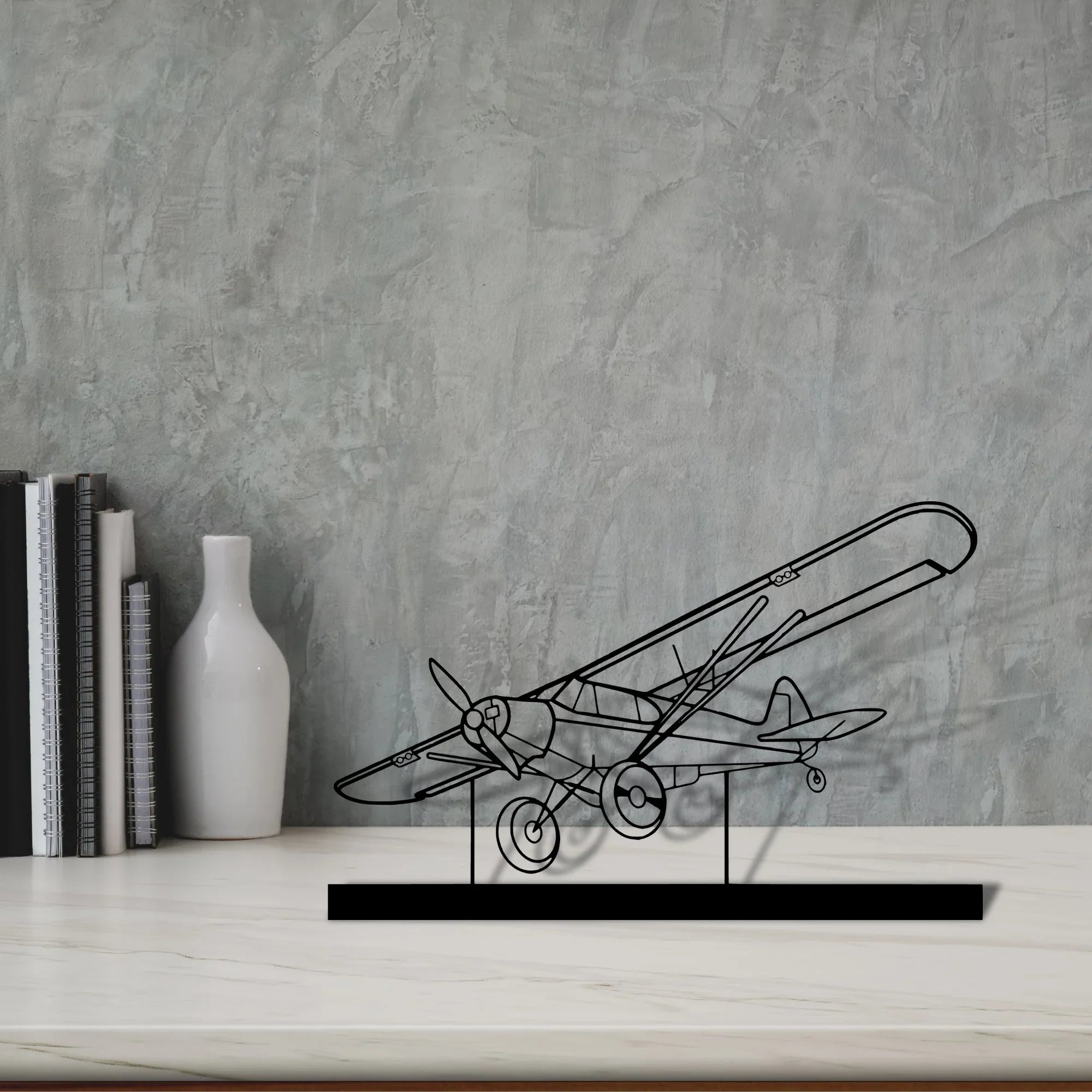 180-skywagon-4 Silhouette Metal Art Stand - Turbo Silhouette
