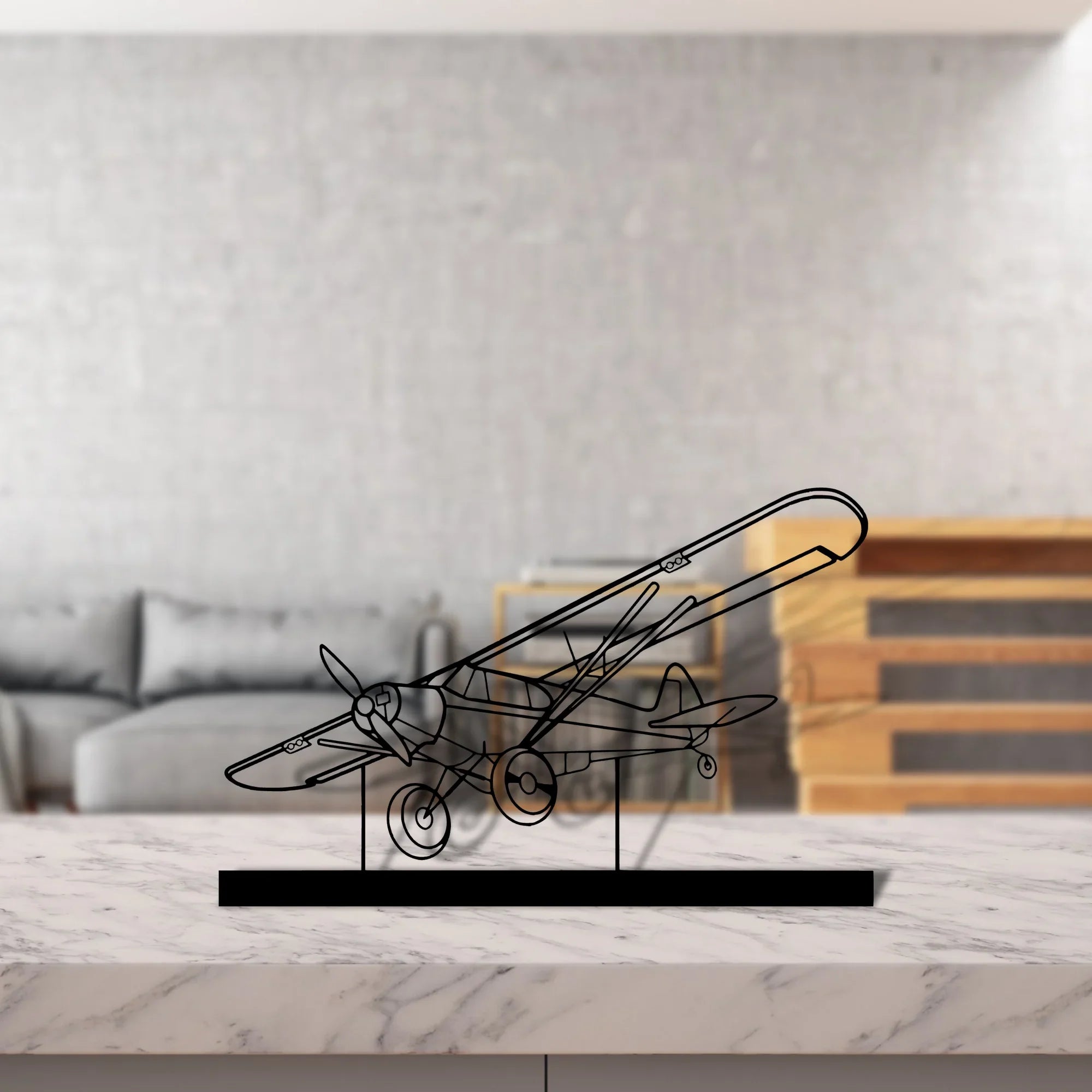 180-skywagon-4 Silhouette Metal Art Stand - Turbo Silhouette