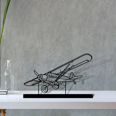 180-skywagon Silhouette Metal Art Stand - Turbo Silhouette
