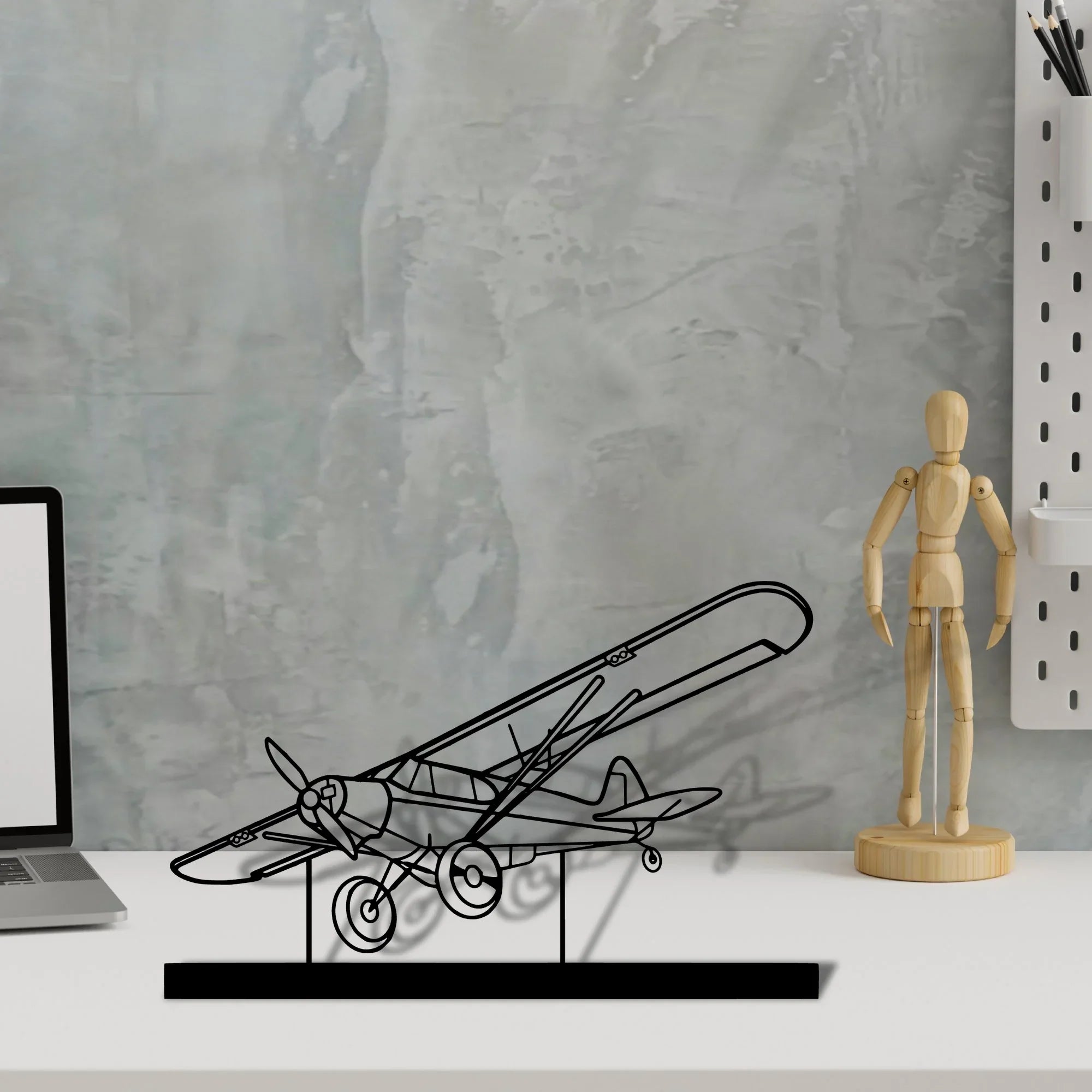 180-skywagon Silhouette Metal Art Stand - Turbo Silhouette