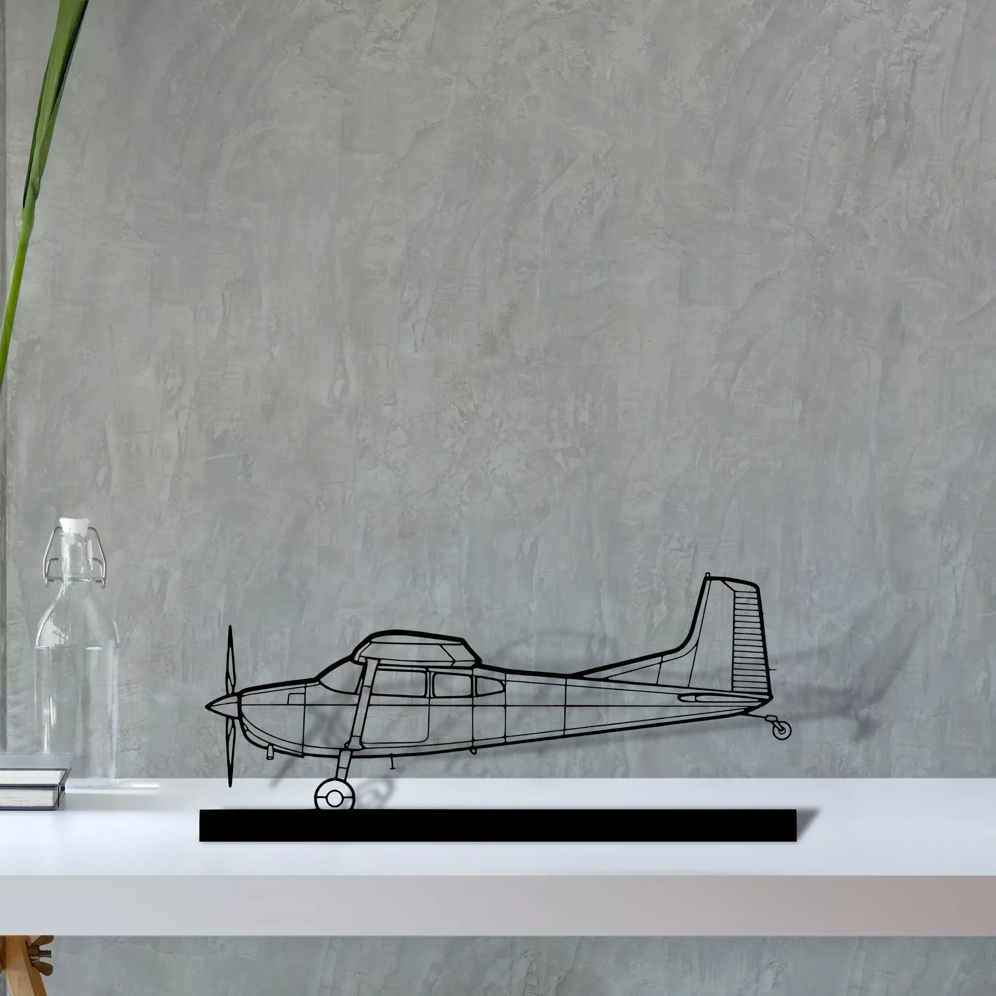 180k-3 Silhouette Metal Art Stand - Turbo Silhouette