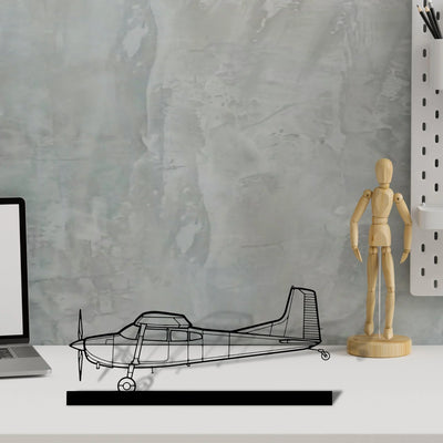 180k-3 Silhouette Metal Art Stand - Turbo Silhouette