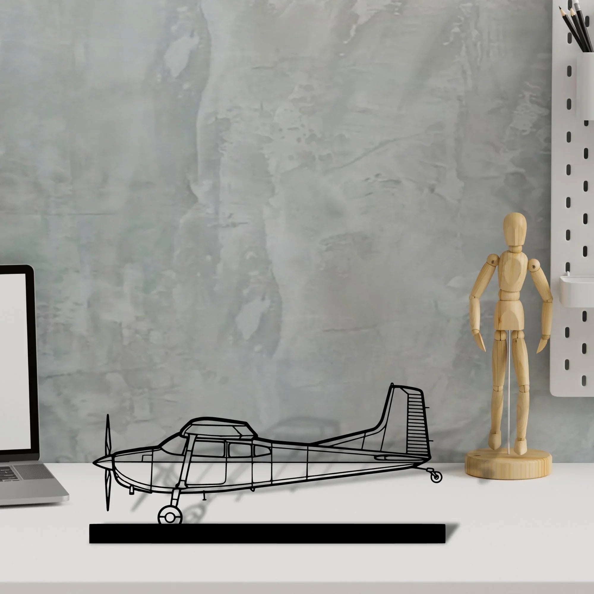 180k Silhouette Metal Art Stand - Turbo Silhouette