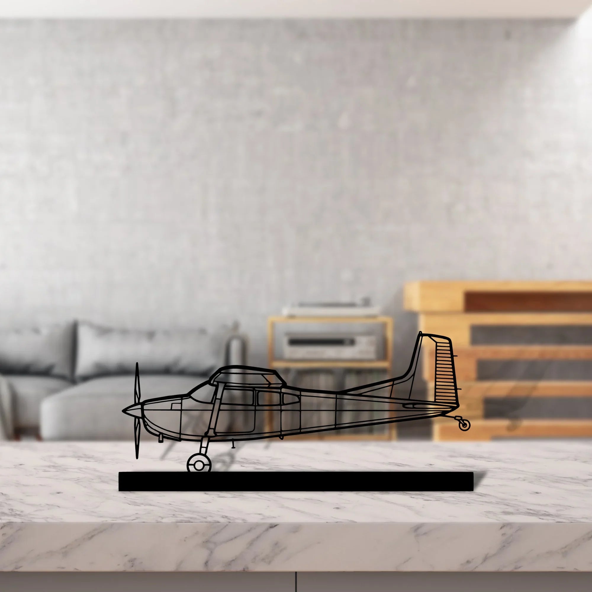 180k Silhouette Metal Art Stand - Turbo Silhouette