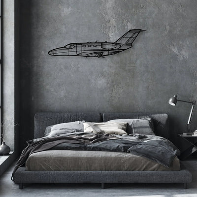 182P Skylane Classic Aircraft Silhouette Metal Wall Art - Aviation Hangar Decor