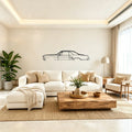1964 Riv Classic Silhouette Metal Wall Art - Classic Car Garage Decor