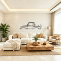 1988 Samurai Classic Silhouette Metal Wall Art - Classic Car Garage Decor