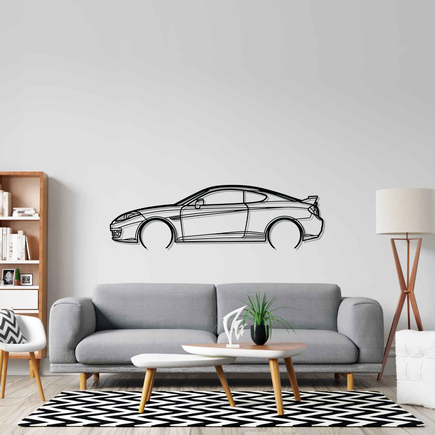 Tuscani 2009 Detailed Silhouette Metal Wall Art